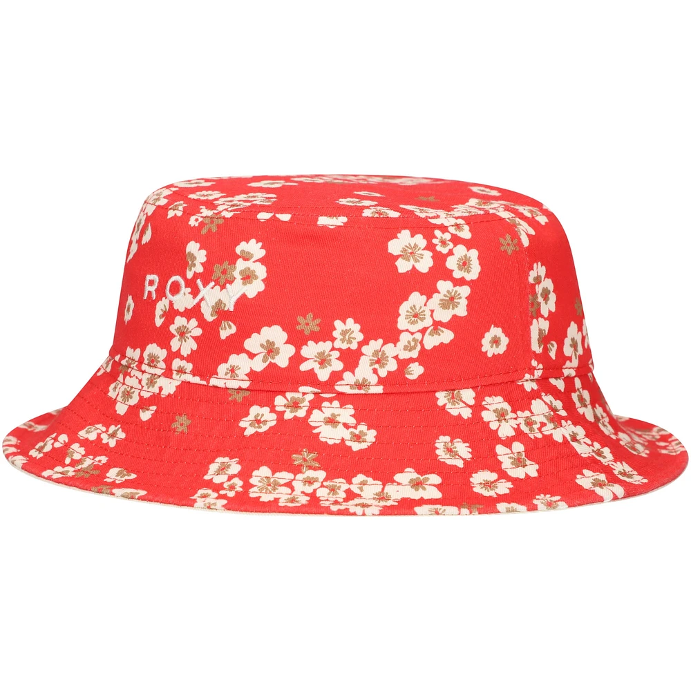 Girls Youth Roxy Red Tiny Honey Bucket Hat