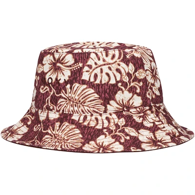 Women's Roxy Brown Jasmine Paradise Reversible Bucket Hat