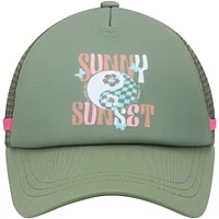 Casquette Snapback Dig This Trucker verte Roxy pour femme