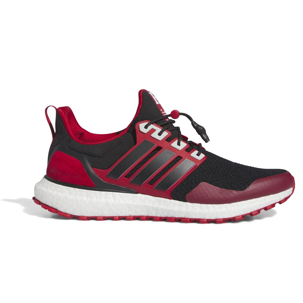 adidas  Black/Scarlet Rutgers Scarlet Knights Ultraboost 1.0 Running Shoe