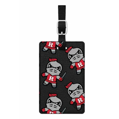 Rutgers Scarlet Knights Mascot Tokyodachi Bag Tag - Black