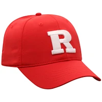 Men's Top of the World  Scarlet Rutgers Scarlet Knights Victory Trainer Adjustable Hat