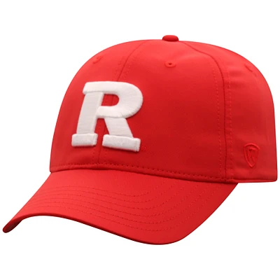 Men's Top of the World  Scarlet Rutgers Scarlet Knights Victory Trainer Adjustable Hat
