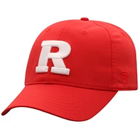 Men's Top of the World  Scarlet Rutgers Scarlet Knights Victory Trainer Adjustable Hat