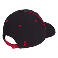 Casquette réglable et ample pour hommes adidas Rutgers Scarlet Knights Locker Room Athlete Pack