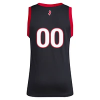 Men's adidas #1 Black Rutgers Scarlet Knights Replica Swingman Jersey