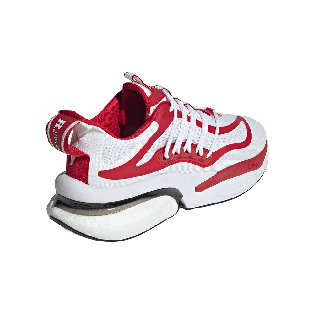 Chaussures adidas Rouge/Scarlet Rutgers Scarlet Knights Alphaboost V1 Sustainable BOOST pour hommes