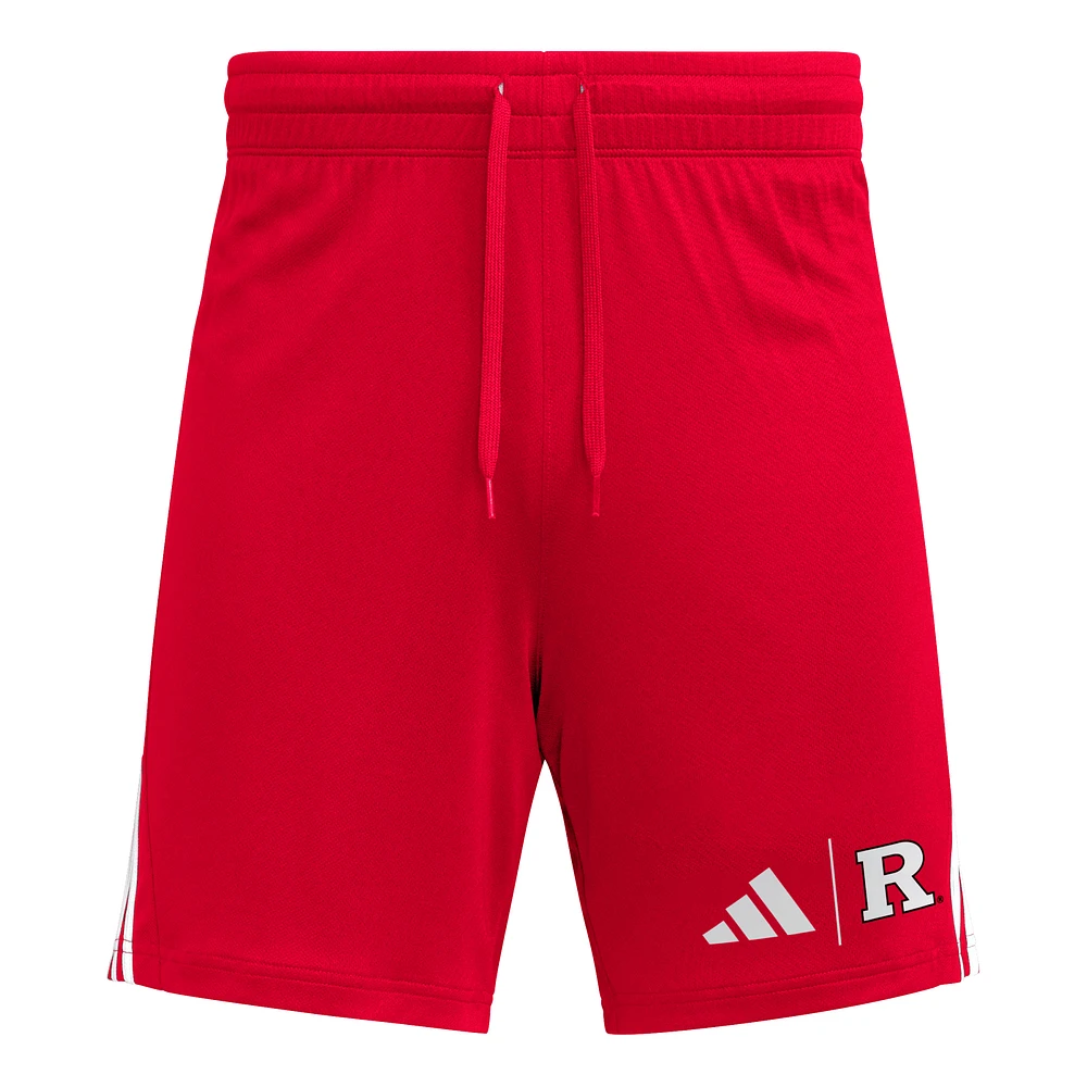 Men's adidas Scarlet Rutgers Knights AEROREADY 7" Shorts
