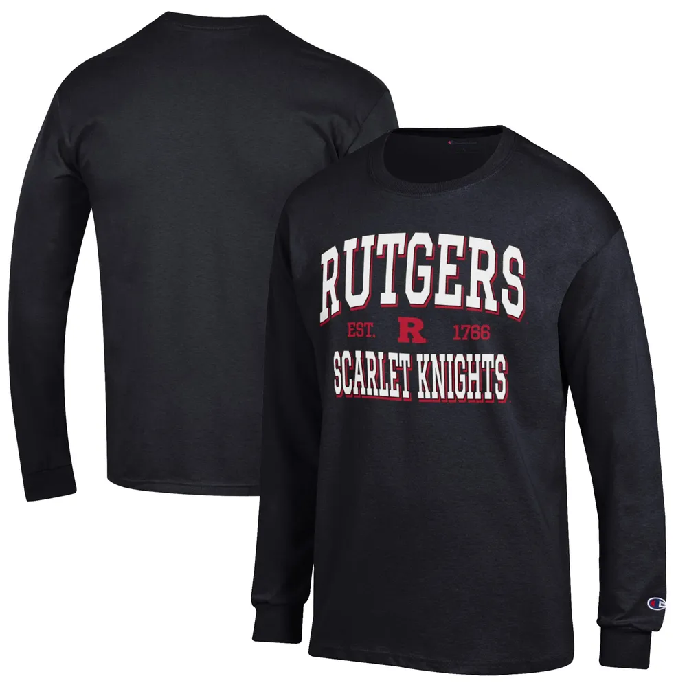 rutgers football long sleeve jersey