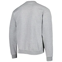 Men's Champion Heather Gray Rutgers Scarlet Knights High Motor Pullover Sweatshirt