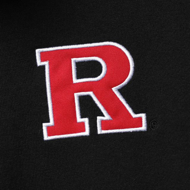 Veste Colosseum Black Rutgers Scarlet Knights Tortugas Logo Quarter-Zip pour homme