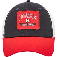 Men's Colosseum  Charcoal Rutgers Scarlet Knights Objection Snapback Hat