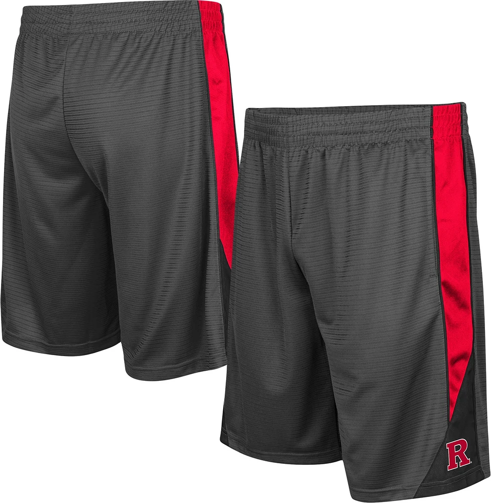 Short Colosseum Charcoal Rutgers Scarlet Knights pour homme