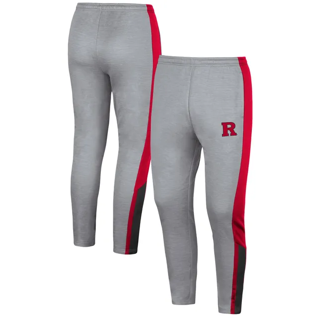 Men's Colosseum Scarlet Rutgers Scarlet Knights Fleece Pants