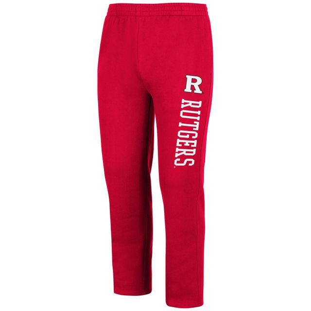 Pantalon homme Colosseum Scarlet Rutgers Knights Fleece