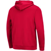 Men's Colosseum Scarlet Rutgers Knights Lantern Pullover Hoodie