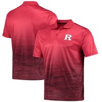 Men's Colosseum Scarlet Rutgers Knights Marshall Polo