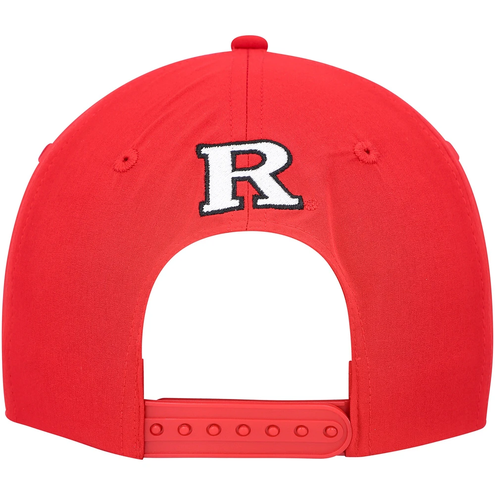 Colosseum Scarlet Rutgers Scarlet Knights Positraction Snapback Chapeau pour homme