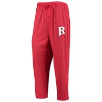 Men's Concepts Sport Scarlet/Heathered Charcoal Rutgers Scarlet Knights Meter Long Sleeve T-Shirt & Pants Sleep Set