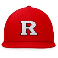 Casquette Snapback fondamentale pour homme Top of the World Scarlet Rutgers Scarlet Knights