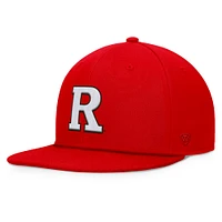 Casquette Snapback fondamentale pour homme Top of the World Scarlet Rutgers Scarlet Knights