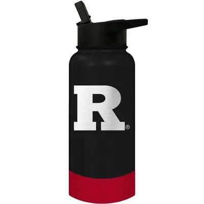 Rutgers Scarlet Knights 32oz. Logo Thirst Hydration Water Bottle