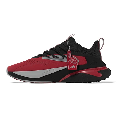 Chaussures unisexes adidas Scarlet/Black Rutgers Scarlet Knights AlphaBoost V2