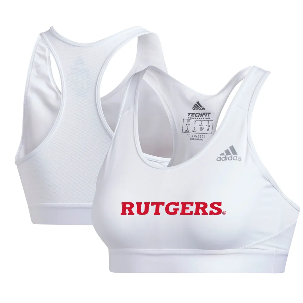 Lids Rutgers Scarlet Knights adidas Women's Alphaskin Sports Bra
