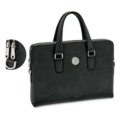 Rutgers Scarlet Knights Women's Leather Briefcase - Silver