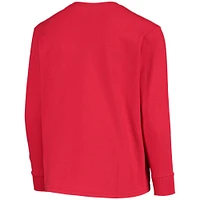 Youth Champion Scarlet Rutgers Knights Basketball Long Sleeve T-Shirt