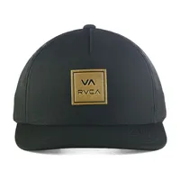 Men's RVCA Black All The Way Snapback Trucker Hat