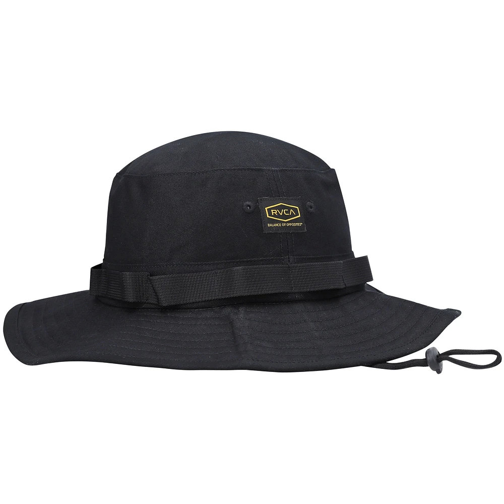 Chapeau bob RVCA Dayshift Boonie noir pour hommes