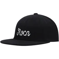 Casquette RVCA Evan Mock Sorry Snapback pour homme noire