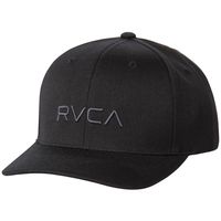 Men's RVCA Black - Flex Hat