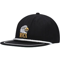 Casquette RVCA Black Flight Snapback pour homme