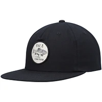 Men's RVCA Black Horton Sport Snapback Hat