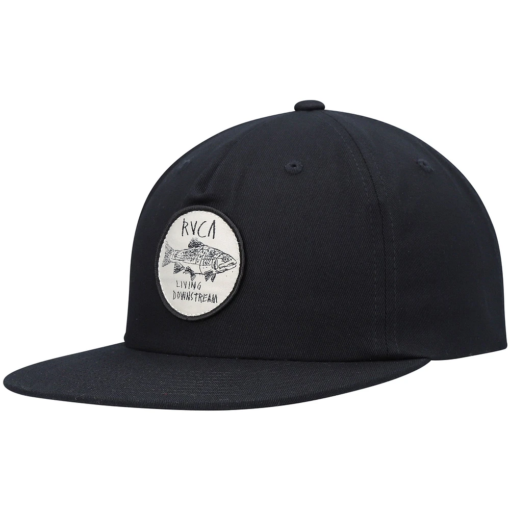 Casquette Snapback Horton Sport RVCA noire pour homme