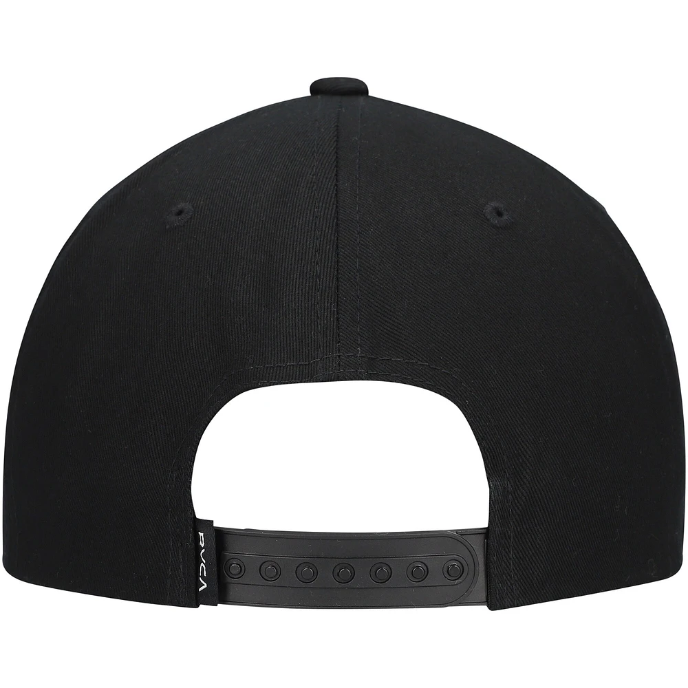 Casquette RVCA Black Island Hex Snapback pour hommes