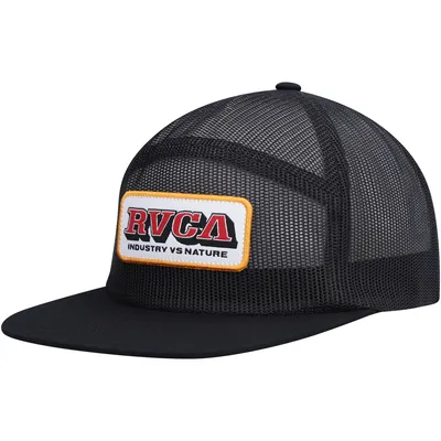 RVCA Jamie Trucker Snapback Hat - Black