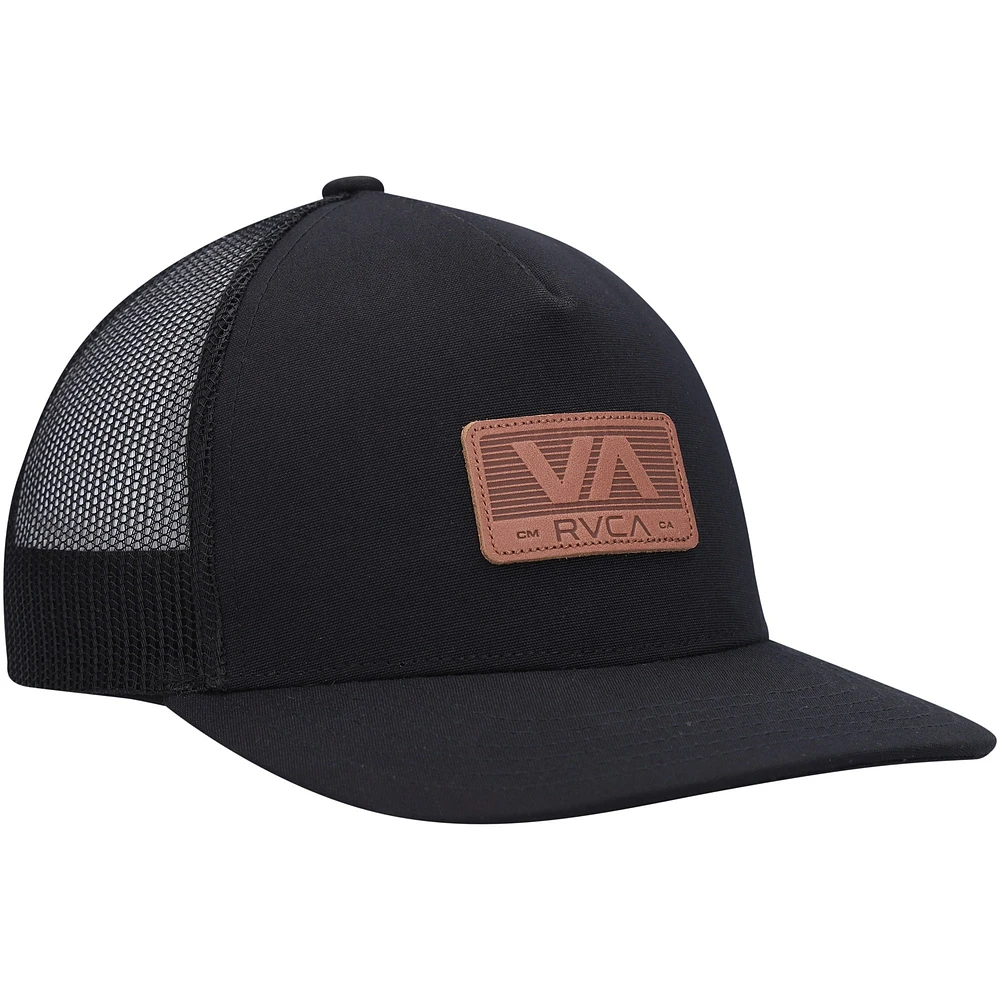 Casquette Snapback RVCA Black Shutter Trucker pour hommes