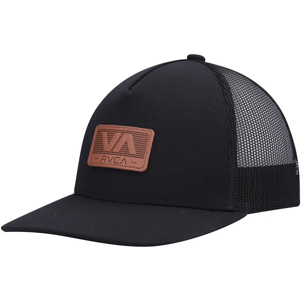 Casquette Snapback RVCA Black Shutter Trucker pour hommes