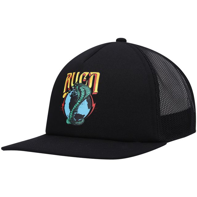 RVCA Black Tour Trucker Snapback pour homme - Casquette