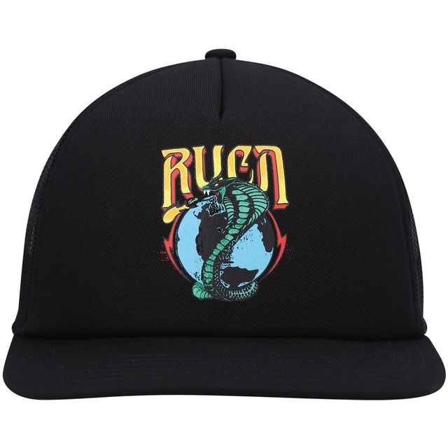 RVCA Black Tour Trucker Snapback pour homme - Casquette