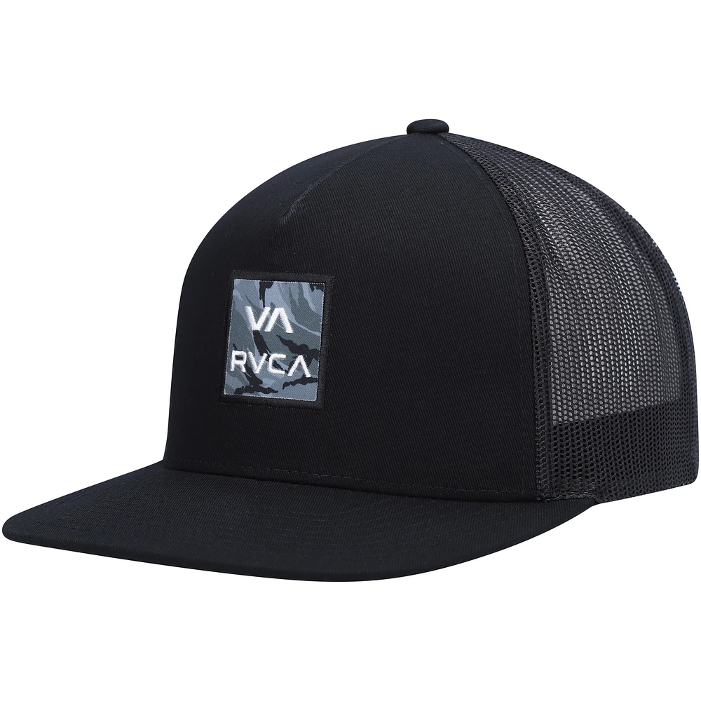 Men's RVCA Wordmark VA ATW Print Trucker Snapback Hat