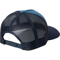 Men's RVCA Blue/Navy All the Way Trucker - Snapback Hat