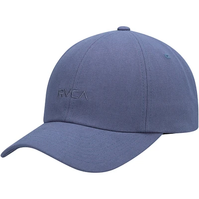 Casquette réglable à clip PTC RVCA bleue pour hommes