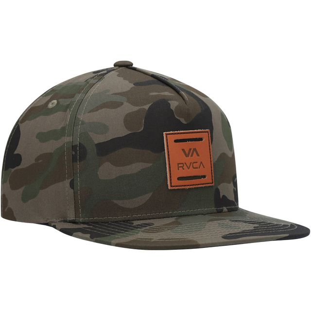 RVCA Camo All the Way pour hommes - Casquette Snapback