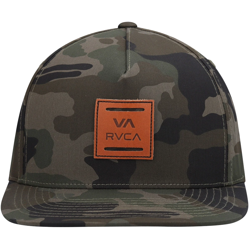 Casquette Snapback RVCA Camo All The Way pour hommes