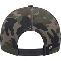 Casquette Snapback réglable RVCA Camo Commonwealth pour hommes