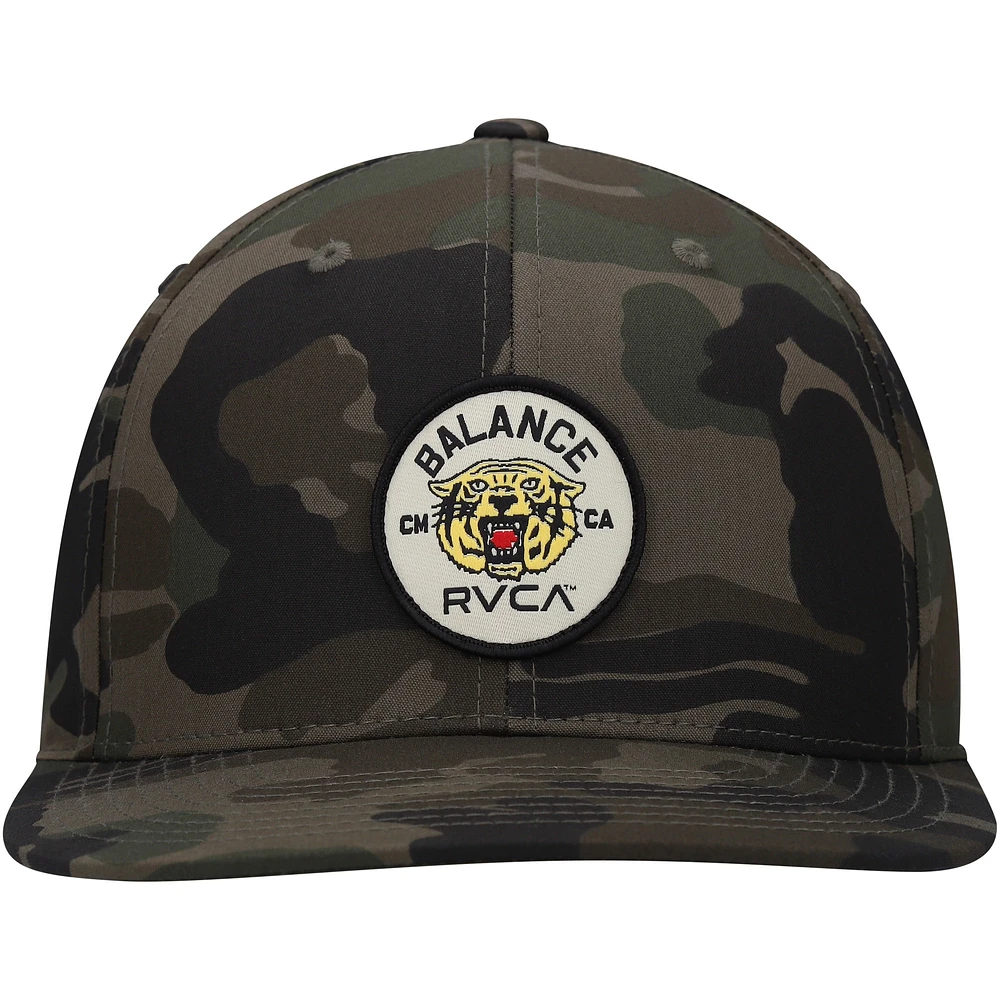 Men's RVCA Camo Squadron Snapback Hat